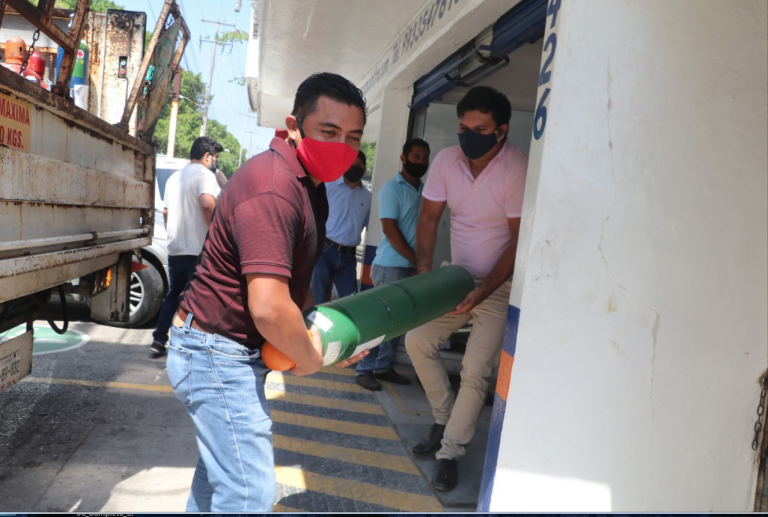 ACAPARAN ‘COYOTES’ OXÍGENO EN TABASCO