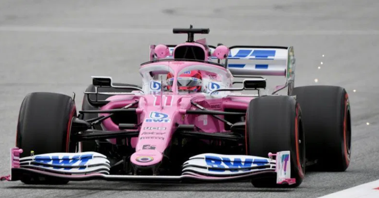 Checo Pérez, prometedor inicio