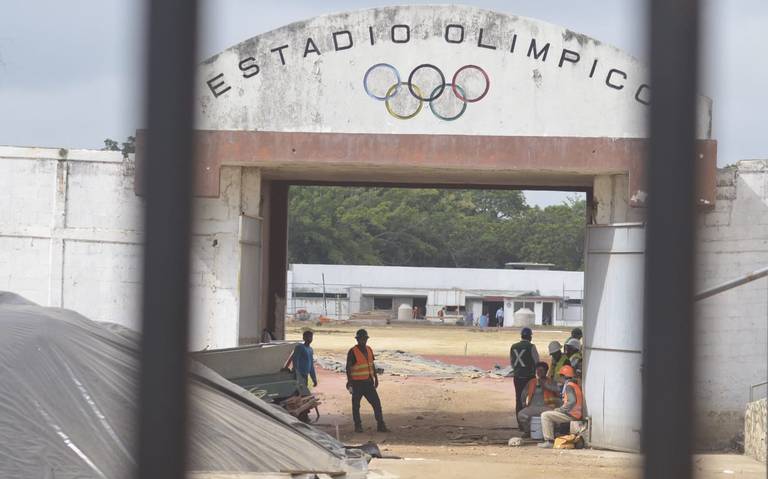 Invierte gobierno de Tabasco 20 MDP en remodelación del estadio Olímpico en plena pandemia