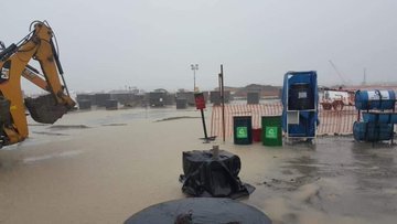 Fuertes lluvias inundan Dos Bocas