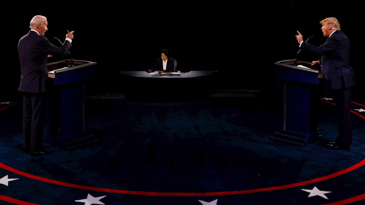 Trump saca su lado más cruel en el último debate, pero no logra acorralar a Biden