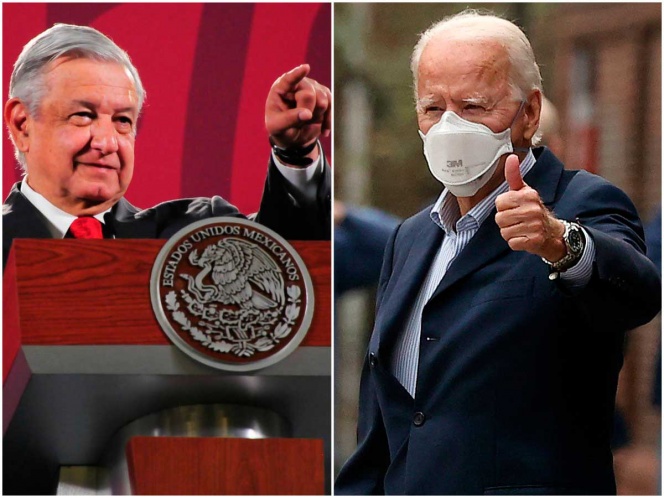 ‘Le deseo la mejor de las suertes’: López Obrador a Biden