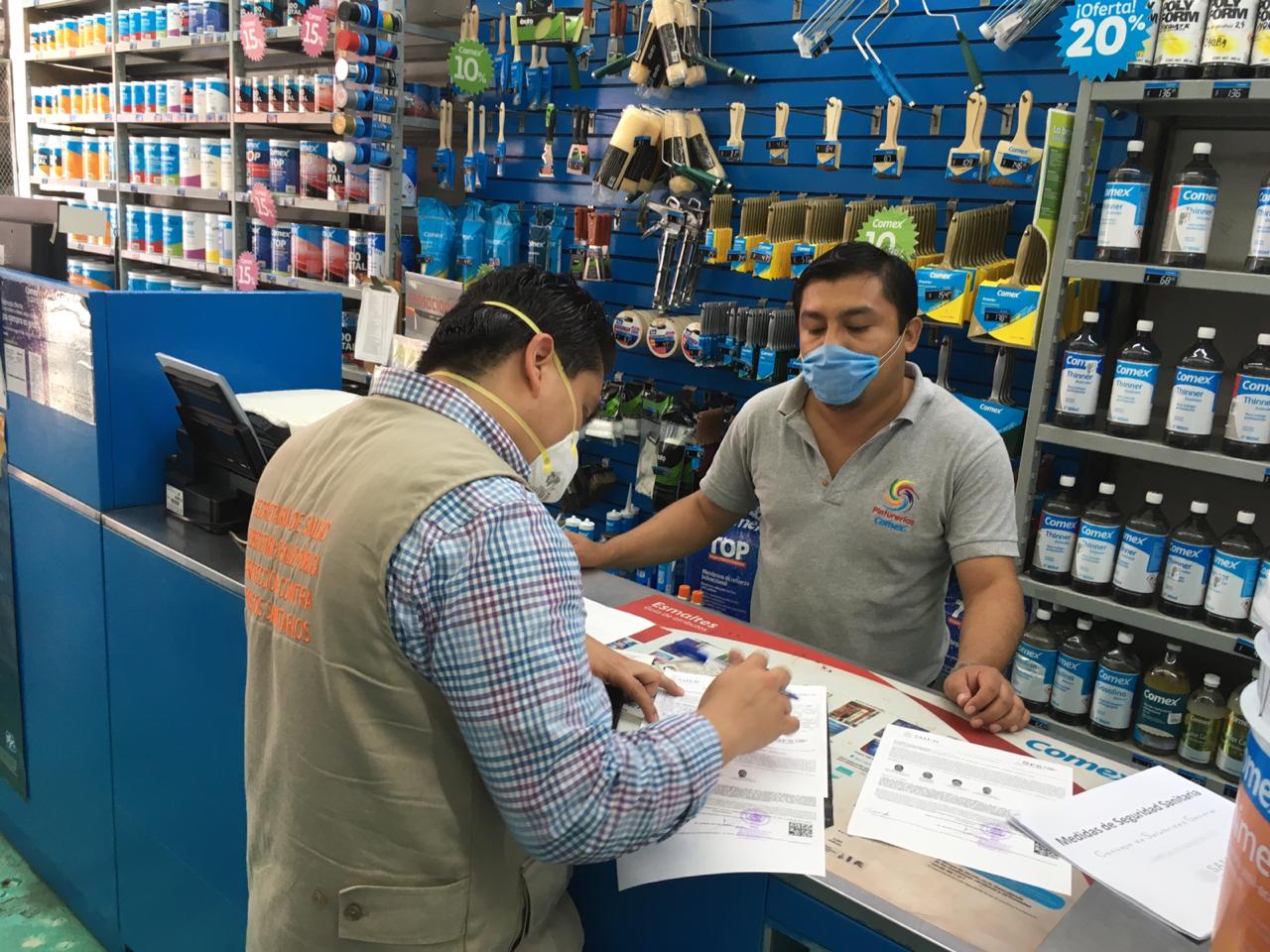 SUSPENDEN COMERCIOS DE TABASCO POR NO RESPETAR MEDIDAS SANITARIAS