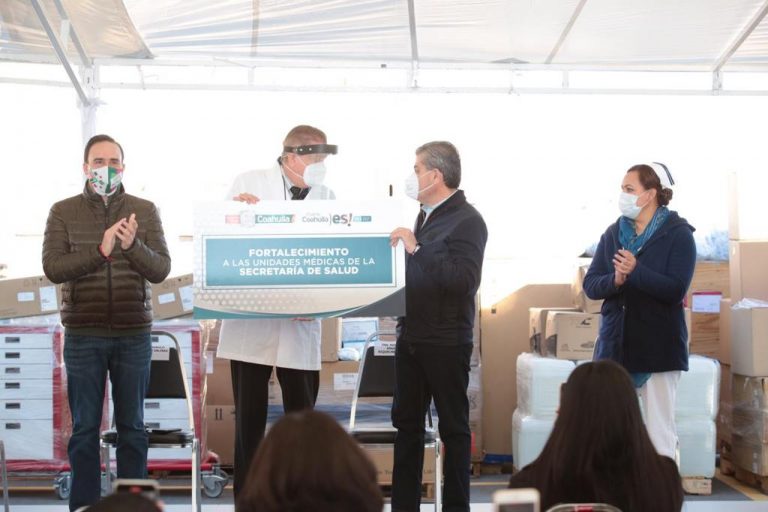 Coahuila, como siempre, con un pie adelante en salud: Miguel Riquelme