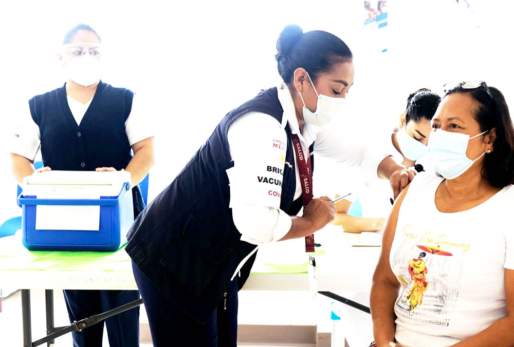 Sin contratiempos avanza aplicación de la vacuna en Tabasco. 13 centros hospitalarios