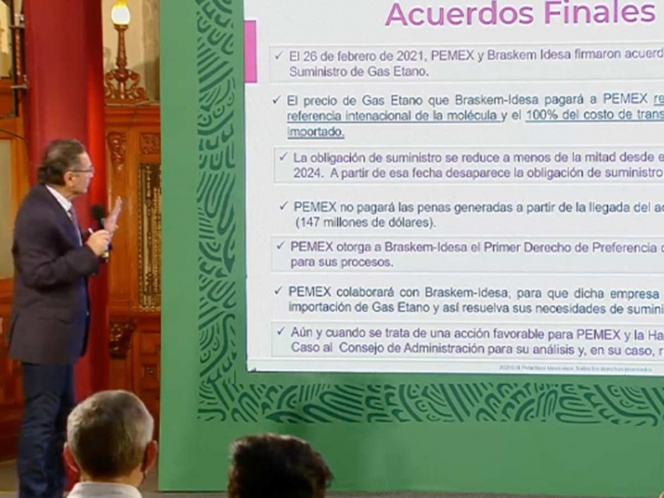 Acuerdo con Odebrecht permite ahorro de 13,749 mdp