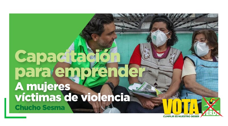 Chucho Sesma promueve capacitación para emprender a mujeres víctimas de violencia