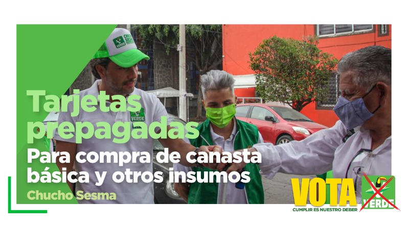 Tarjetas prepagadas para canasta básica y otros insumos a quienes perdieron su trabajo por la pandemia