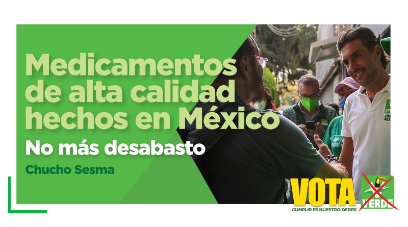Chucho sesma promueve la producción de medicamentos mexicanos económicos y de calidad