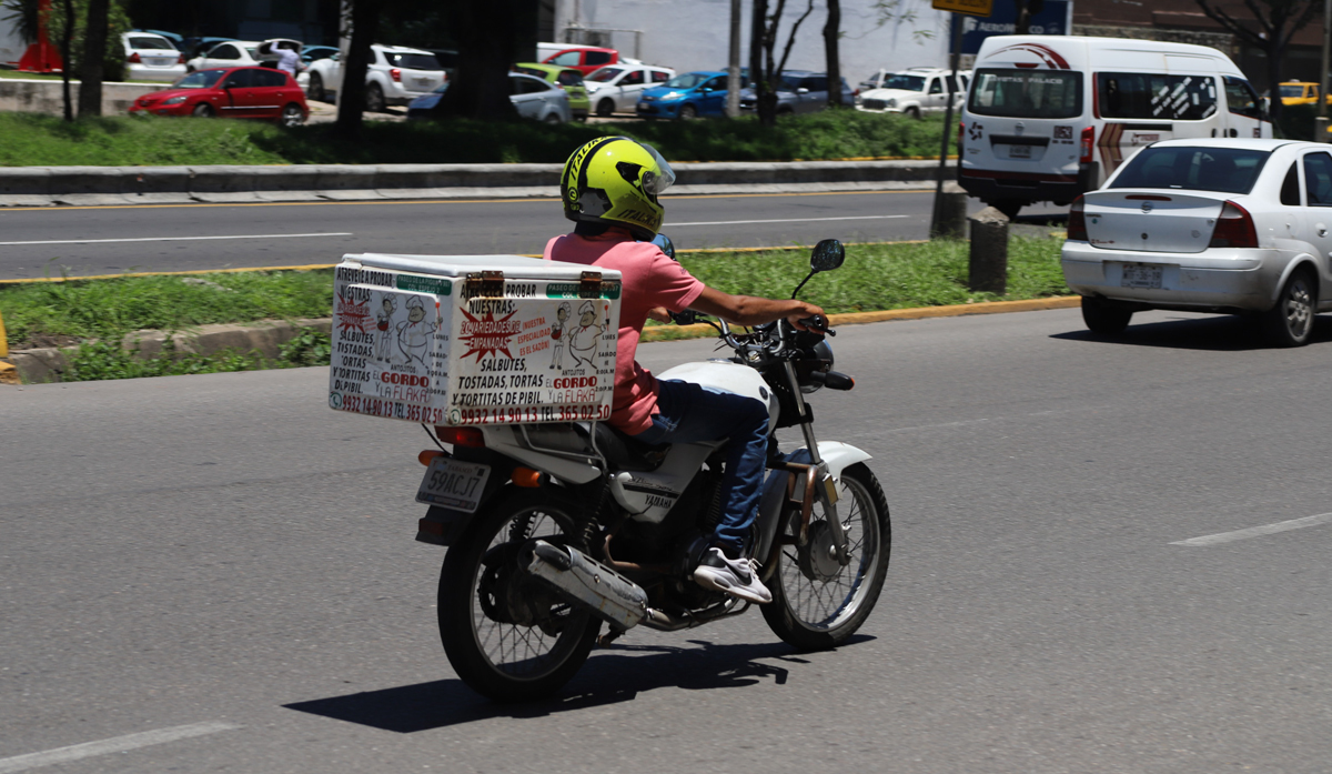 CINCO DE CADA 10 REPARTIDORES SUFREN ACCIDENTES