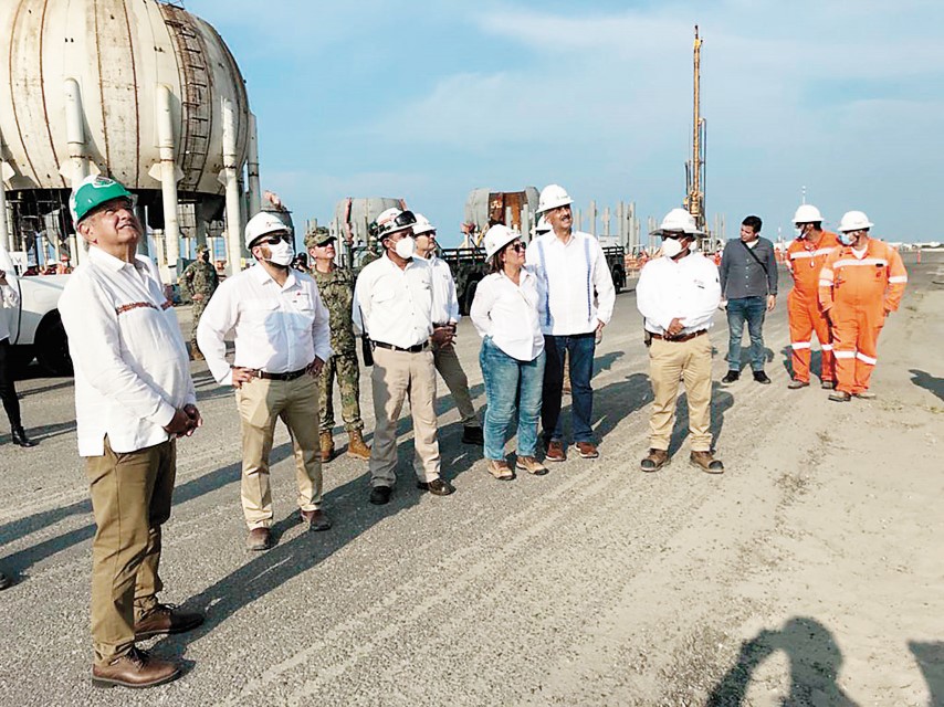 ARRANCARÁ LA NUEVA REFINERÍA EN NUEVE MESES