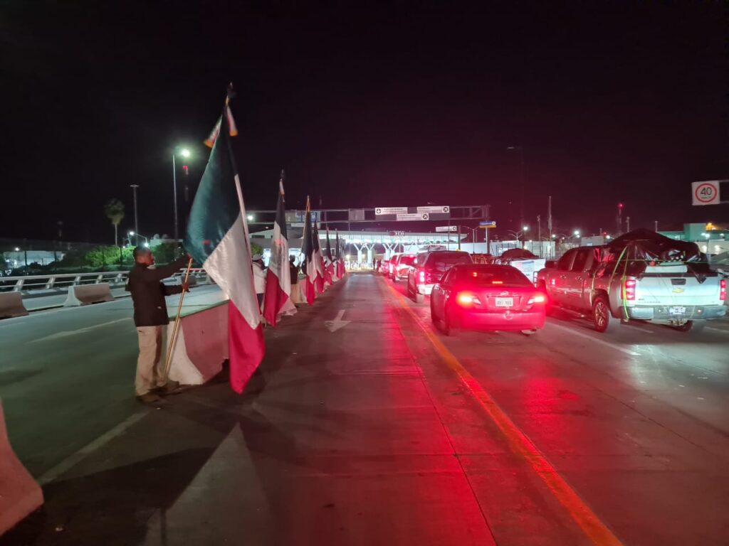 INM recibe caravana de 10 mil personas connacionales en Tamaulipas