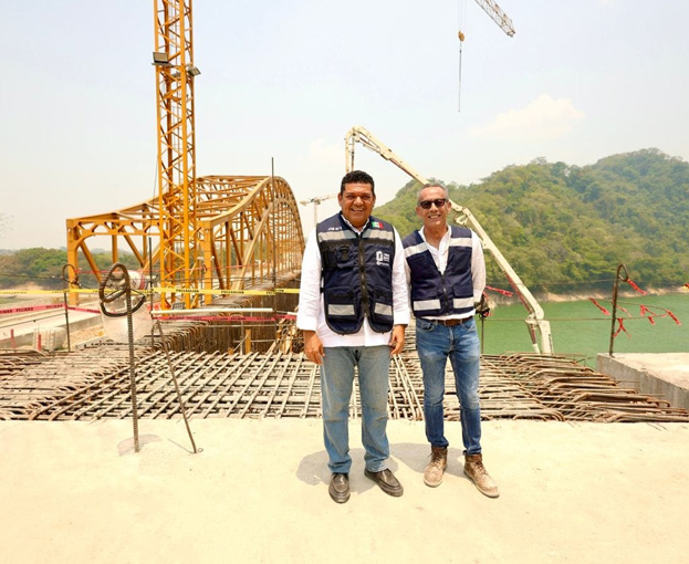 Supervisa Javier May avances en los trabajos del tramo 1 del Tren Maya