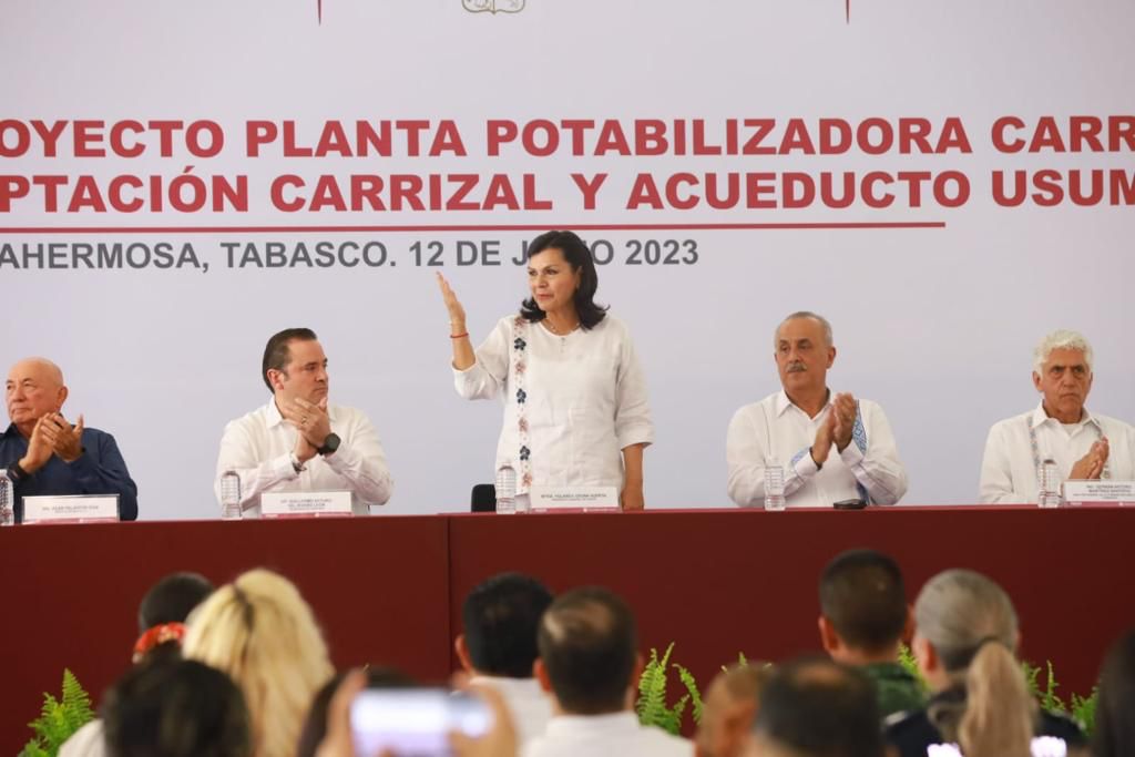 Habrá 2 nuevas plantas potabilizadoras y un acueducto en Tabasco