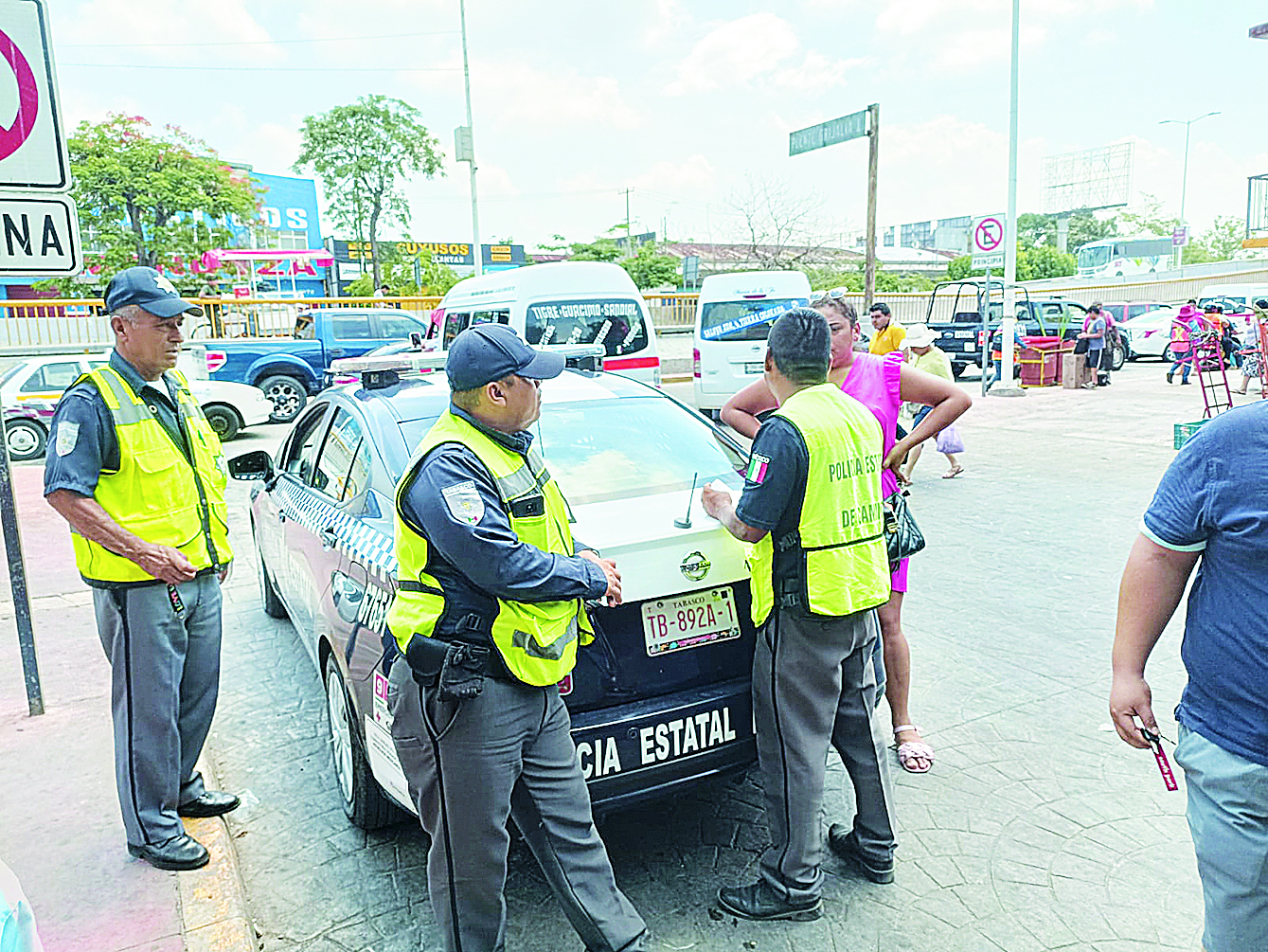 Hostigan tránsitos a la ciudadanía en el centro