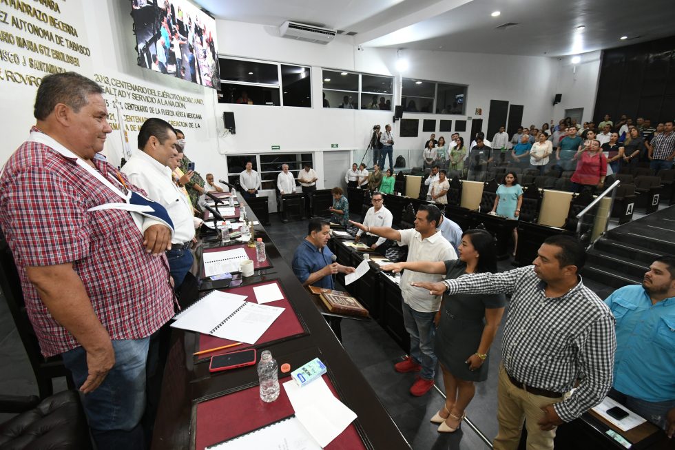 Rinde protesta nueva Mesa Directiva del Congreso de Tabasco