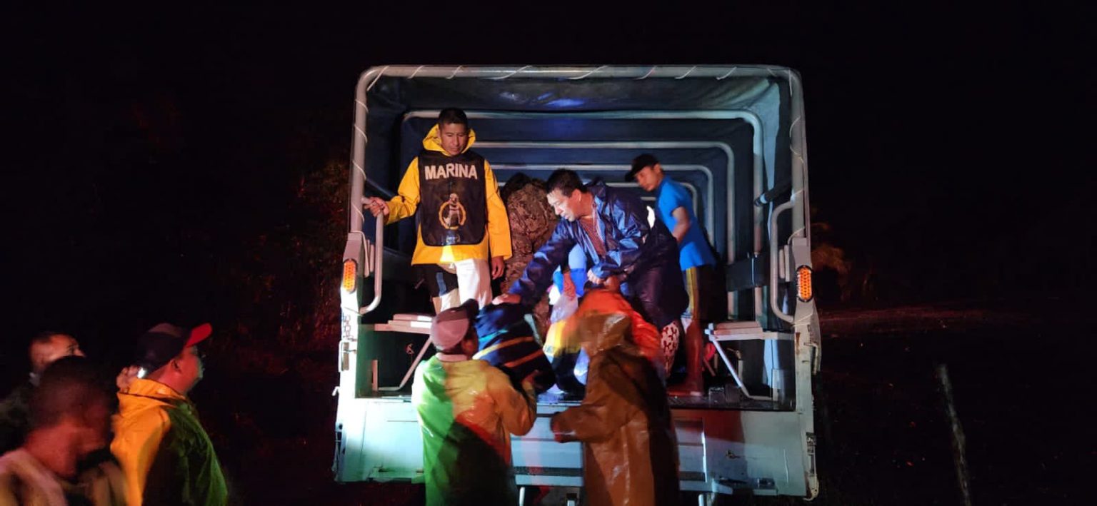 Reporta IPCET familias evacuadas por lluvias en municipios