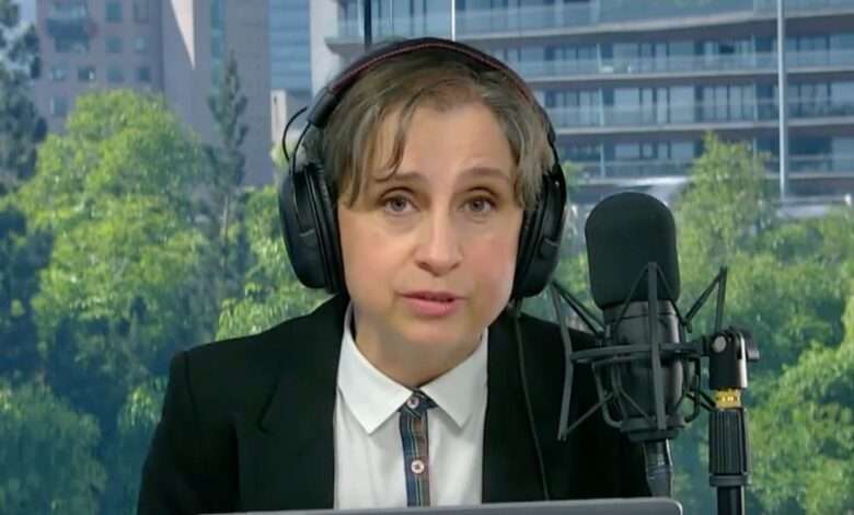 Carmen Aristegui recibe el Gran Premio a la Libertad de Prensa 2023