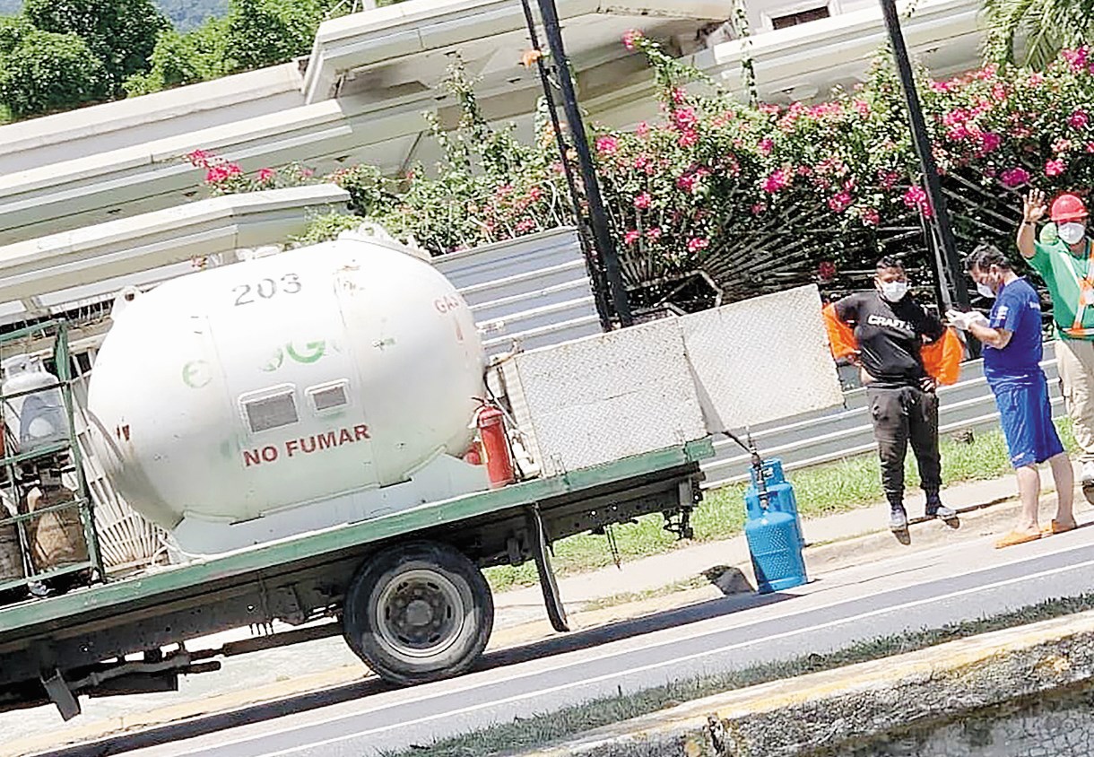 Centaveo de gas, bomba de tiempo