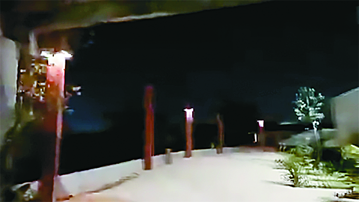 A oscuras e insegura Zona CICOM