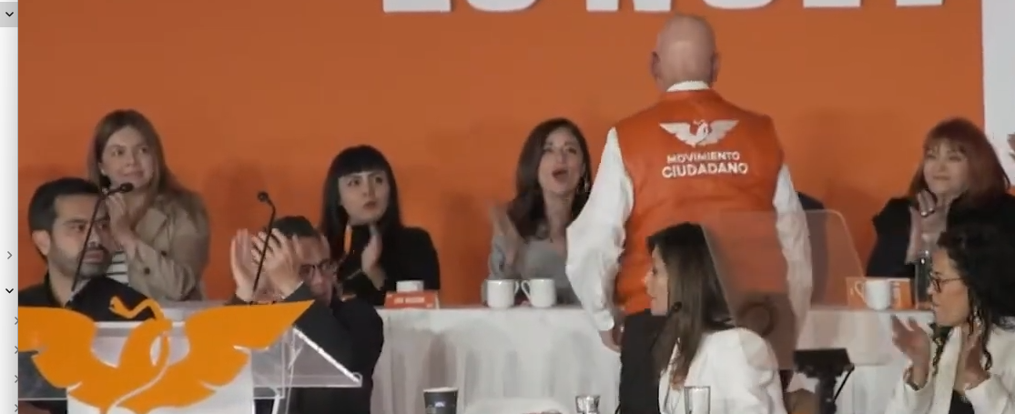 En el marco de la coordinadora nacional de Movimiento Ciudadano Dante Delgado expresó su firmeza y determinación al afirmar que están “más puestos que nunca”