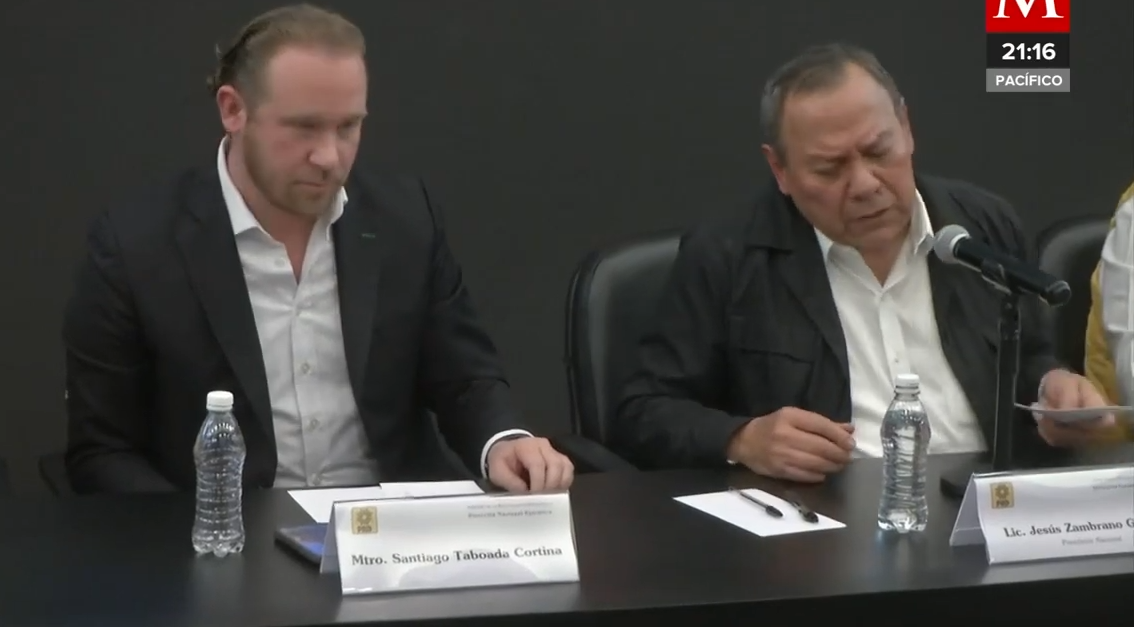 Jesús Zambrano, anunció una pausa en el Frente Amplio por México