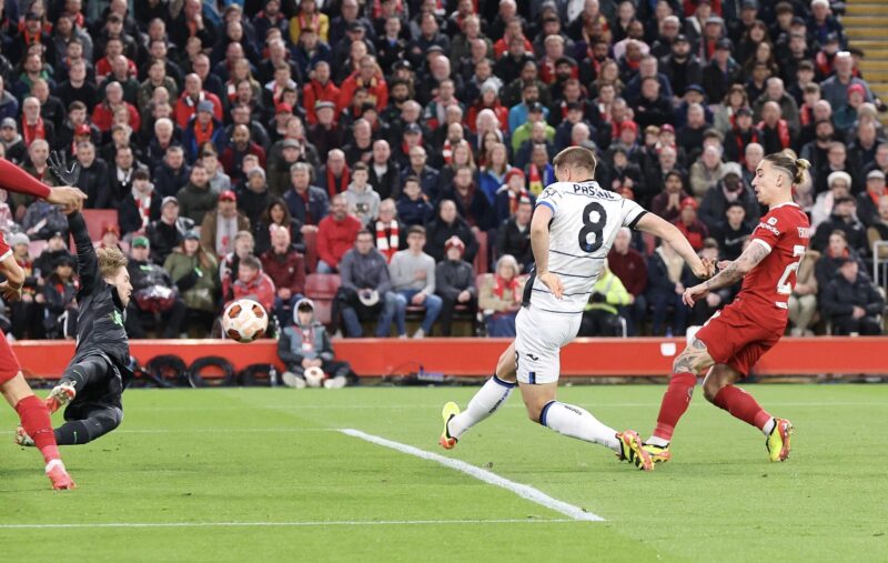 Atalanta silencia Anfield Road: Liverpool al borde la eliminación