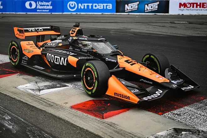 Pato O”Ward hereda el triunfo en St. Petersburgo tras la descalificación de Newgarden