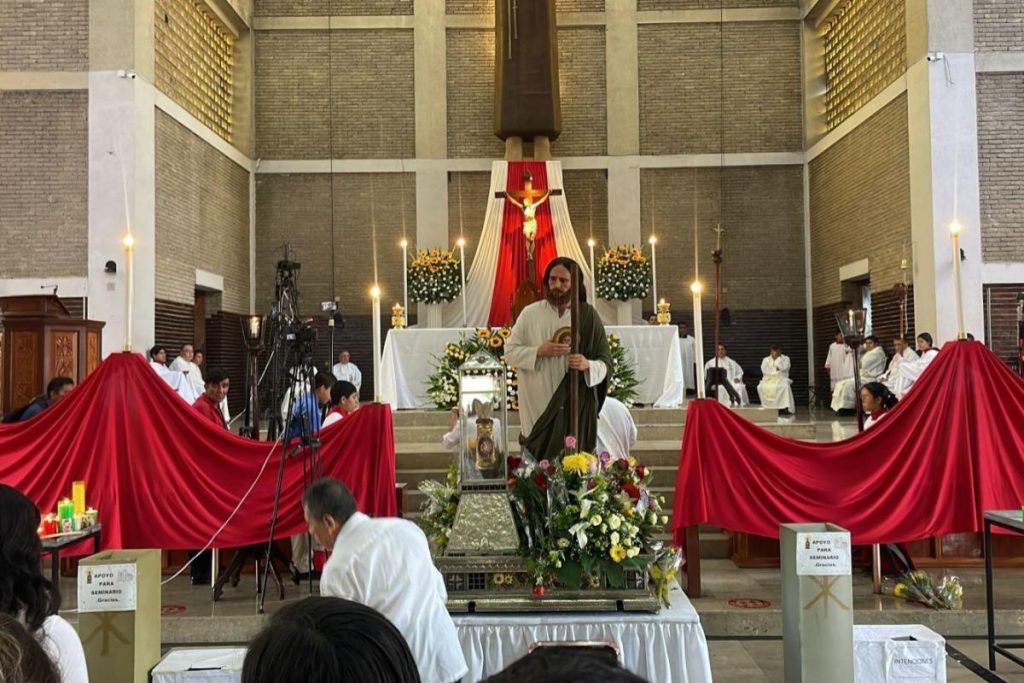 Faltan 5 días para la llegada de la Reliquia de San Judas Tadeo a Tabasco
