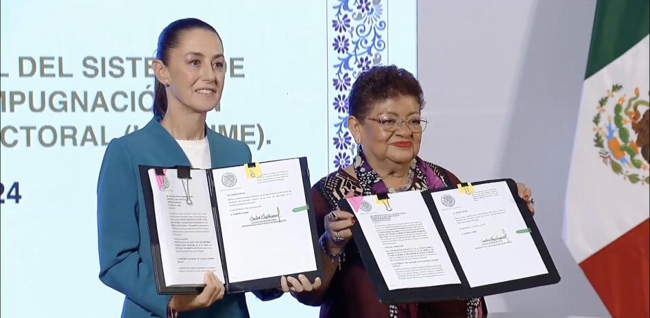 Reforma al Poder Judicial ya fue aprobada y es constitucional: Sheinbaum