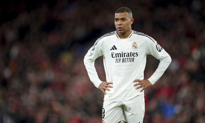 Mbappé, de mal en peor al iniciar su carrera con el Real Madrid