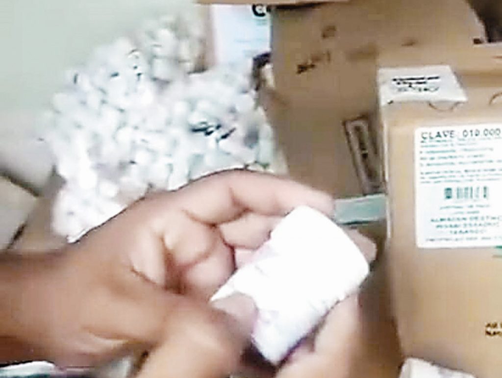 Brutal pérdida de medicinas contra dengue