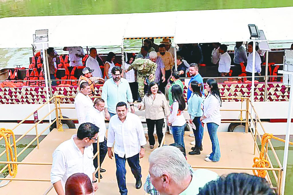 Regresó la fiesta al río Grijalva después de cinco años