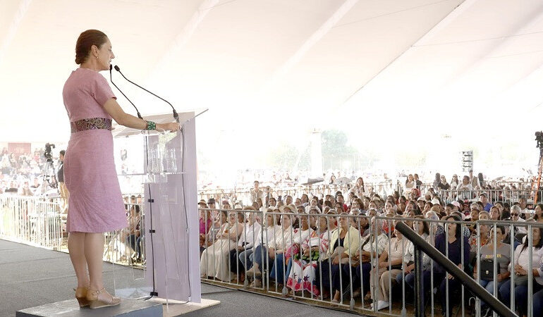 A los mexicanos se les reconoce por su solidaridad: Claudia Sheinbaum