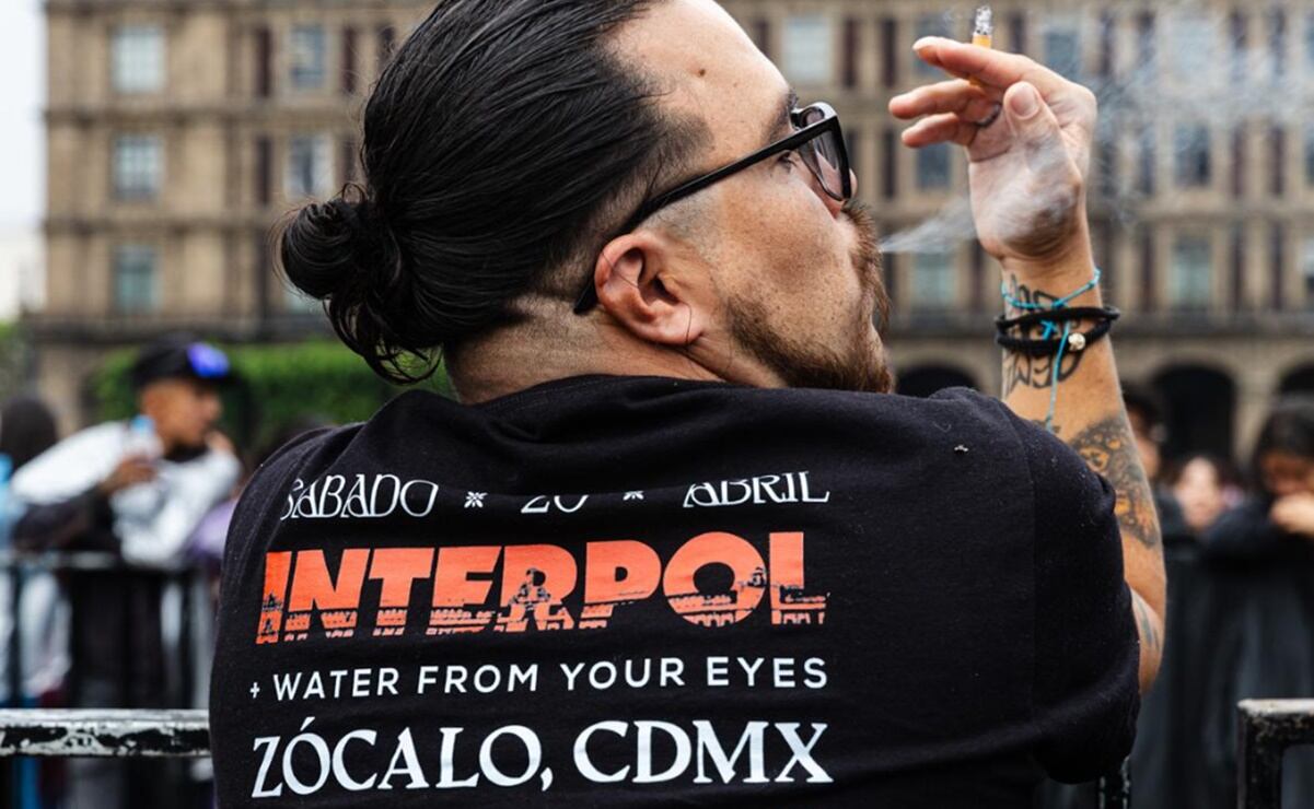 Transmisión EN VIVO concierto de Interpol desde el Zócalo de la CDMX