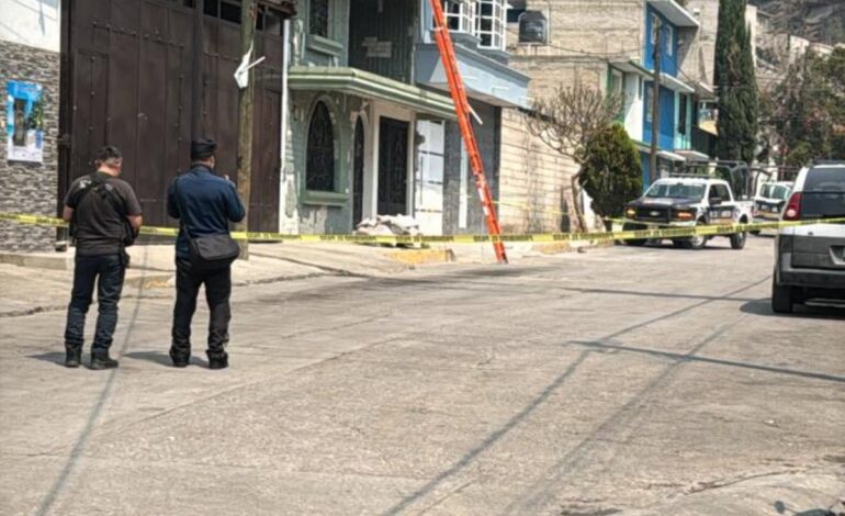 Hallan cuerpo sin vida al interior de un tambo en Ecatepec